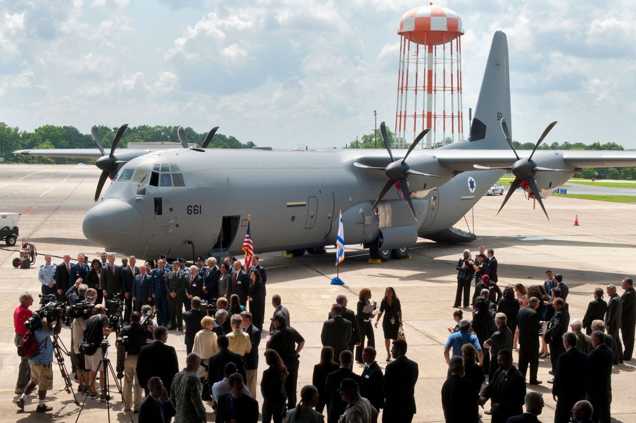 Israel Receives First C-130J Super Hercules: ‘Shimshon’